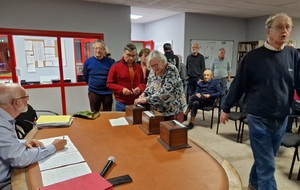 L'élection des membres du Conseil d'Administration .