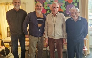 Open x 4 Performance: Première à Niort. Qualifiée pour la finale de ligue.
Claude Gaubert, Raymond Ladrat, Jean Brothier, Jean-Pierre Meric.