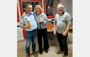 Notre présidente et son partenaire!