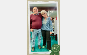 Senior Mixte x 2 Frédérique Adam Tariel et Bernard Lachasse