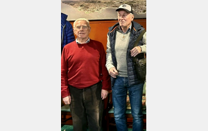 Senior Open x 2 Qualifiée pour la finale de ligue: Louis Du Reau et Jean-Louis Aubineau.