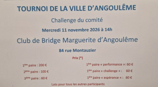 Tournoi d'Angoulême 2026